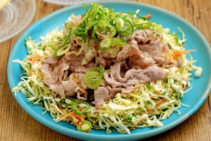 春キャベツたっぷりの豚しゃぶ