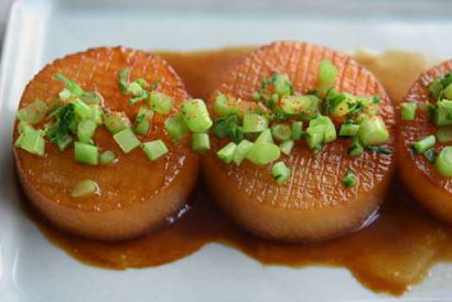 大根のバターしょうゆステーキ