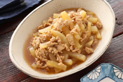 大根の中華そぼろあん