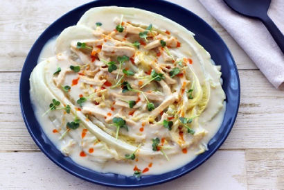 無水！白菜の豆乳クリーム煮