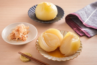 まるごと玉ねぎのレンジ蒸し