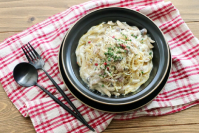 お豆腐クリームの<br>ヘルシースパゲティー