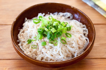 しらたきのたらこ炒め