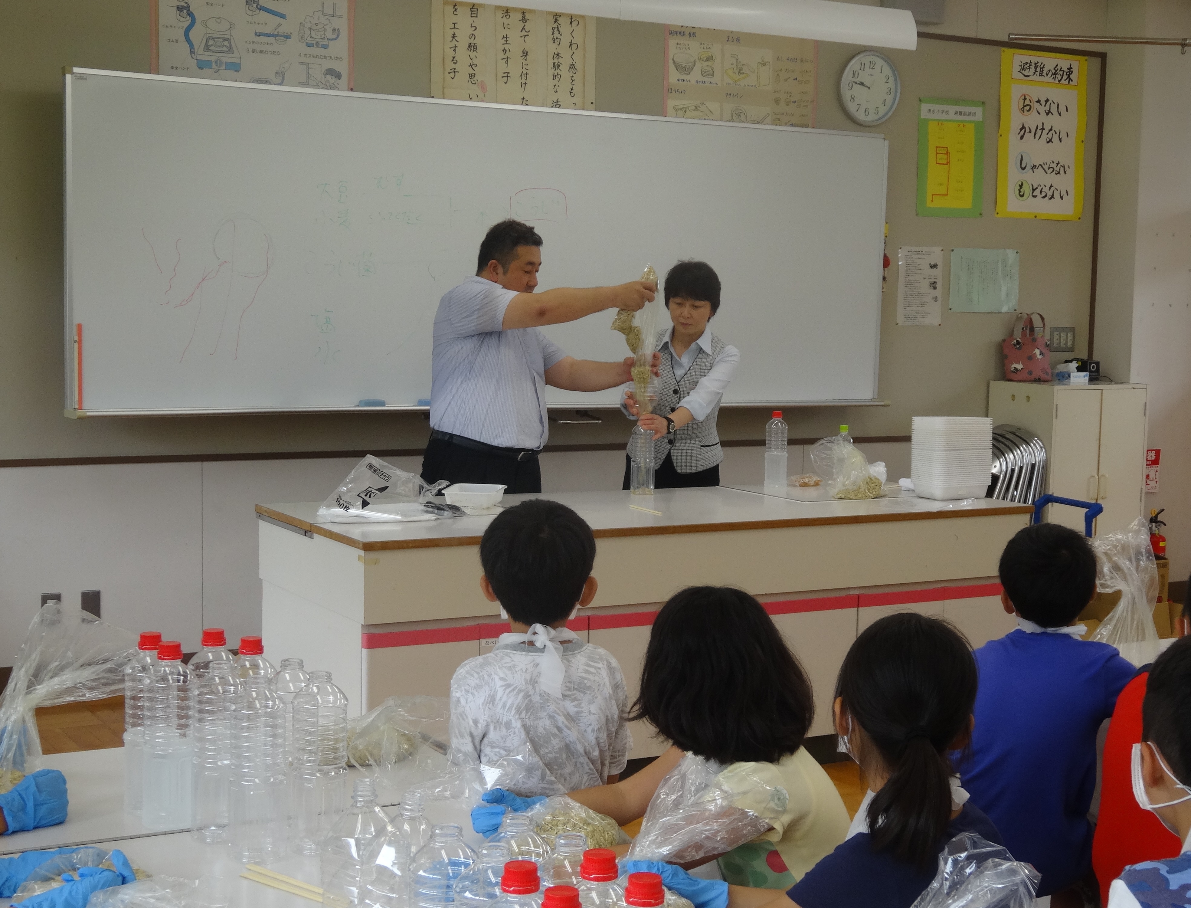 小学校に出張授業を行っています