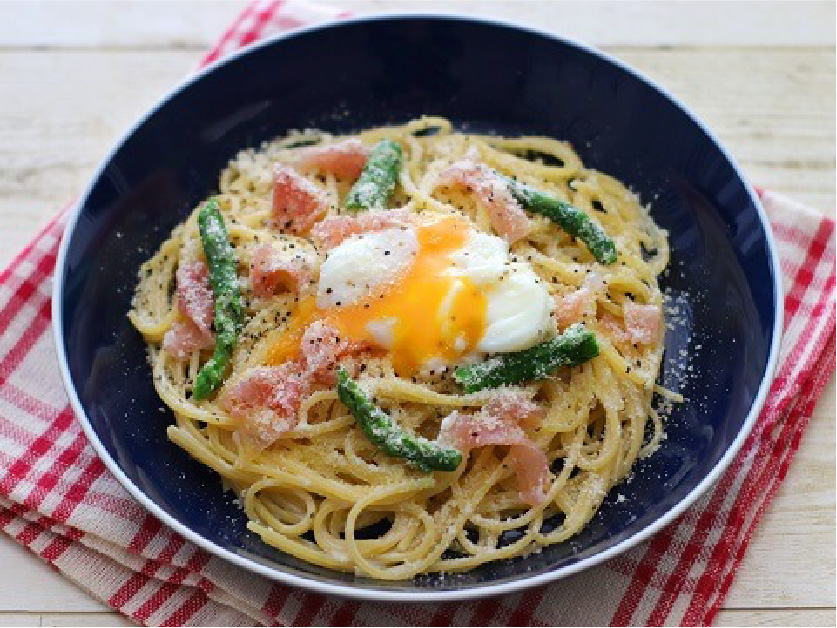 ワンポットカルボナーラ