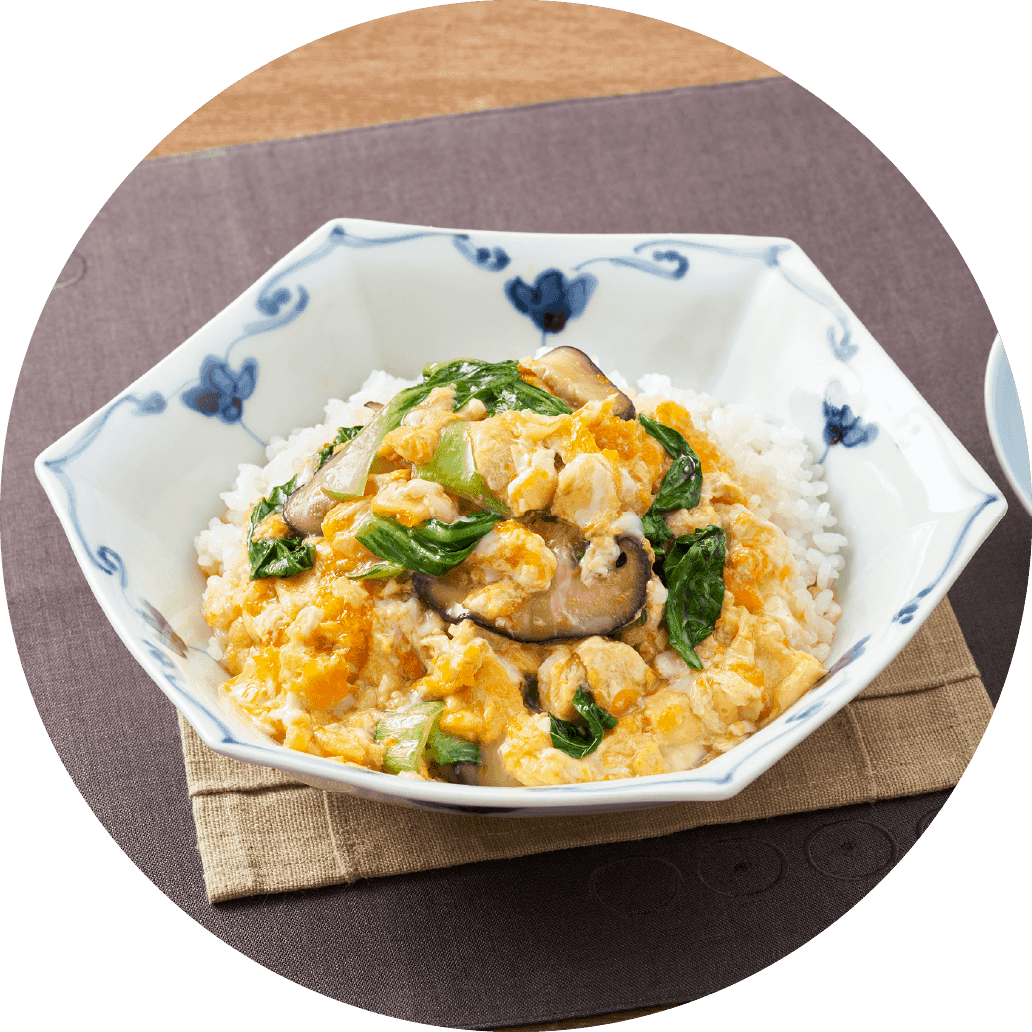 チンゲンしゃきしゃきたまらん丼