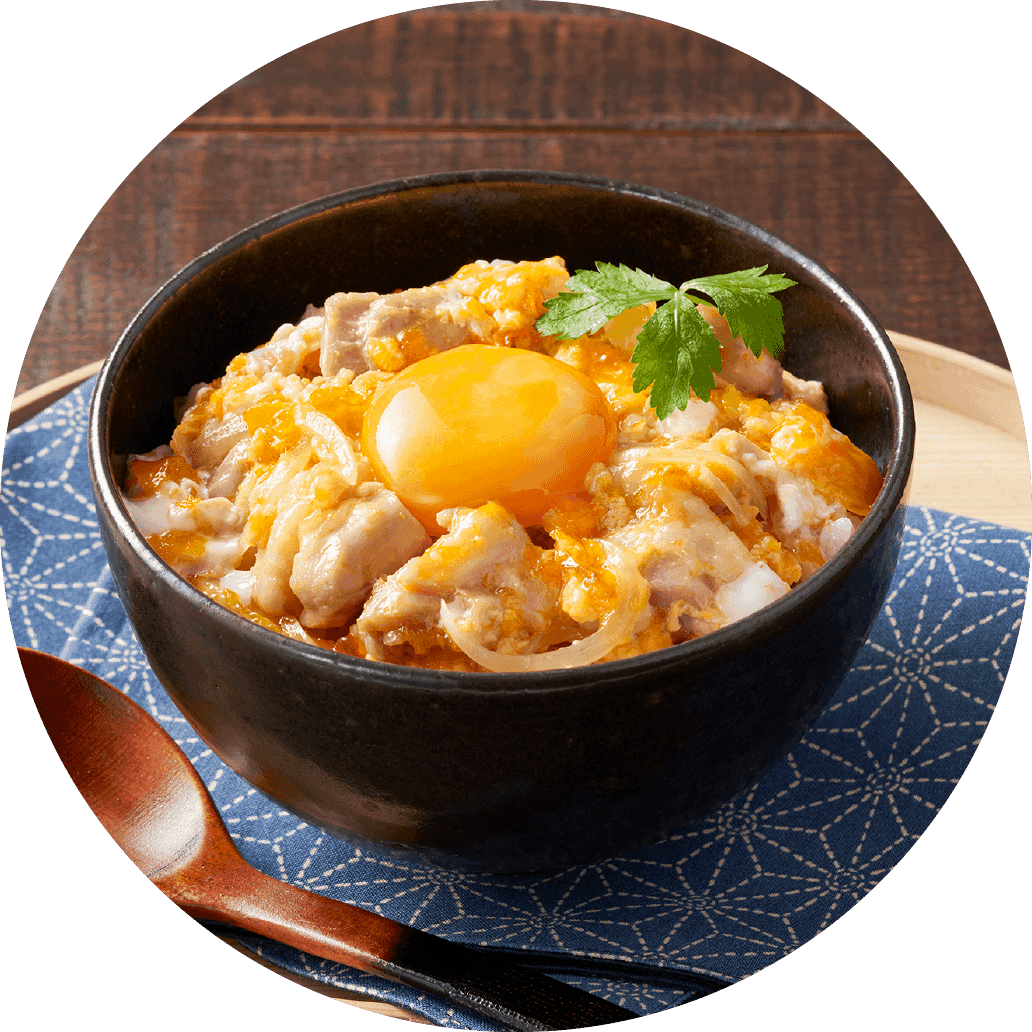 ダブルのたまごで贅沢たまらん丼