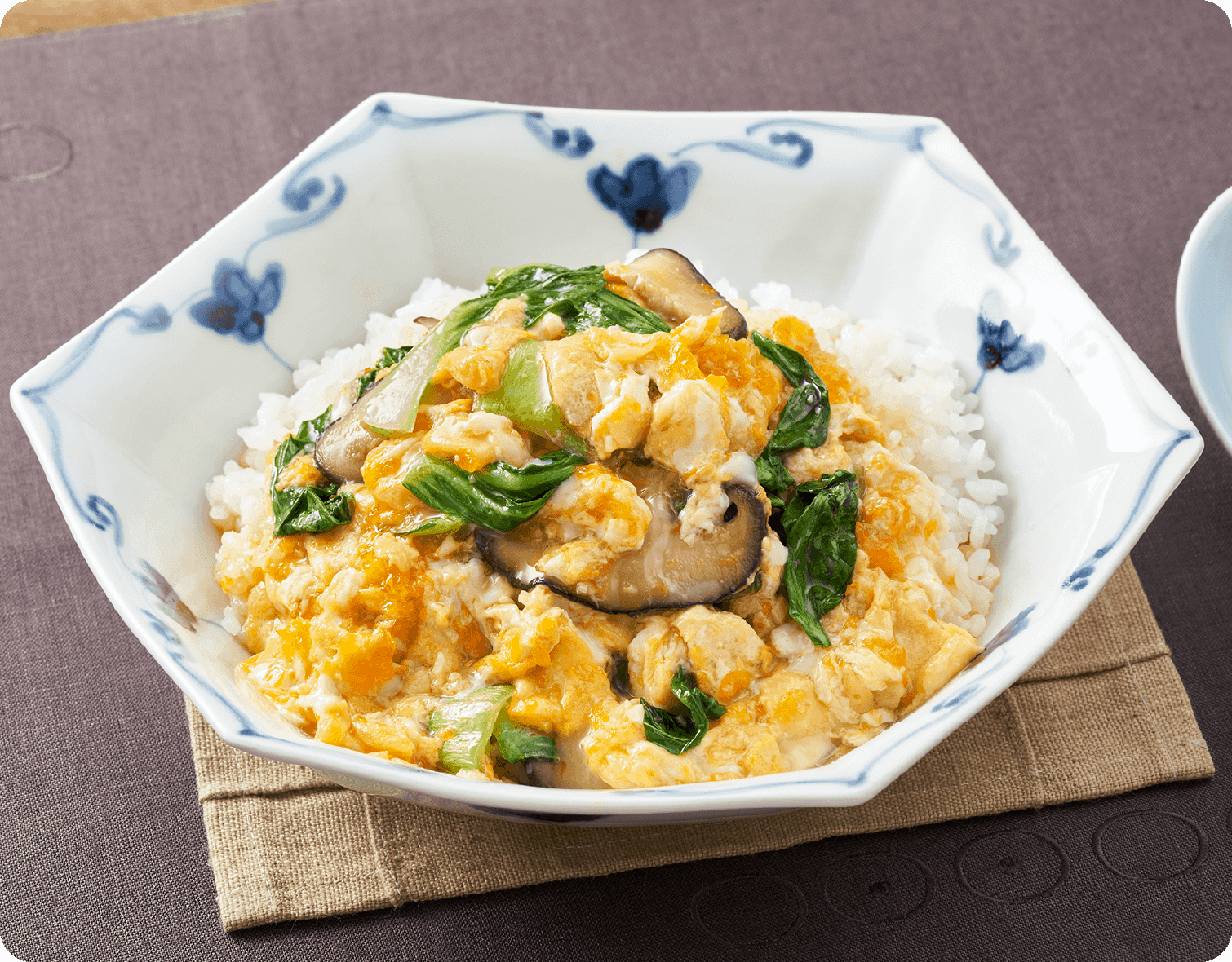チンゲンしゃきしゃきたまらん丼