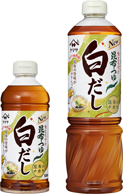 ヤマサ 昆布つゆ 白だし