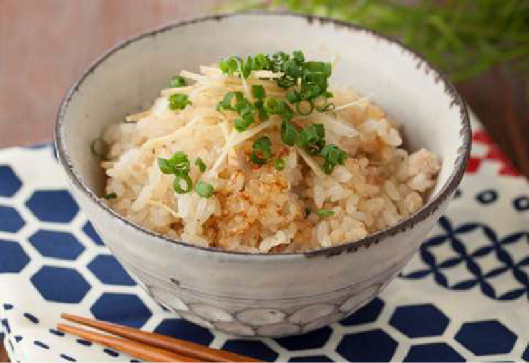 身体ぽかぽか生姜ご飯