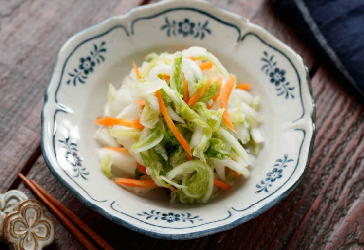 白菜の浅漬け