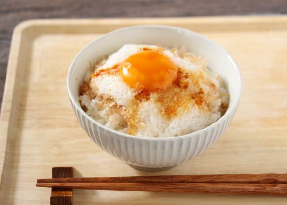 とろ玉かけごはん