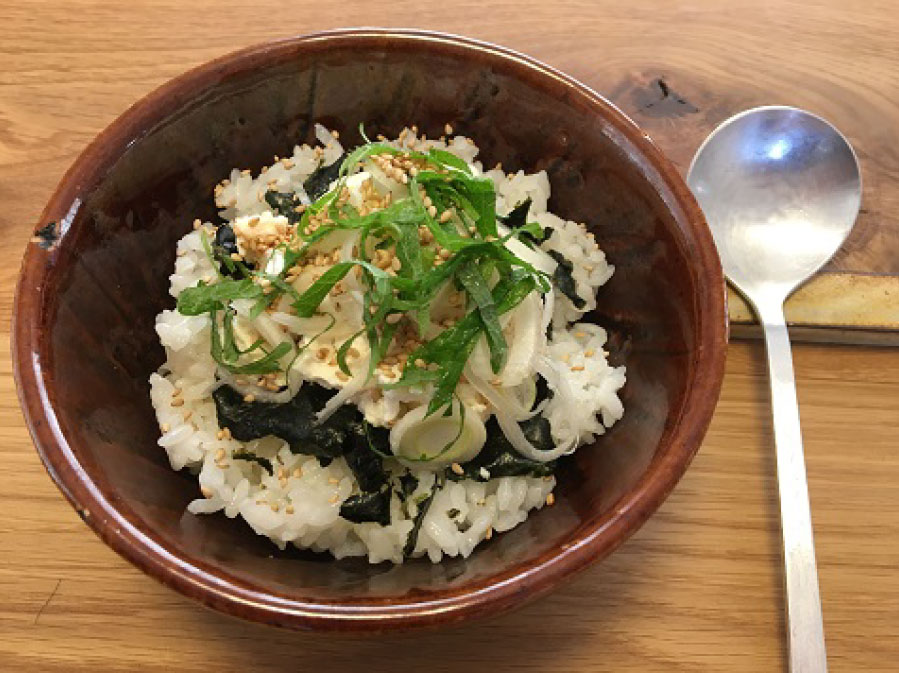 ■うまつゆかけご飯