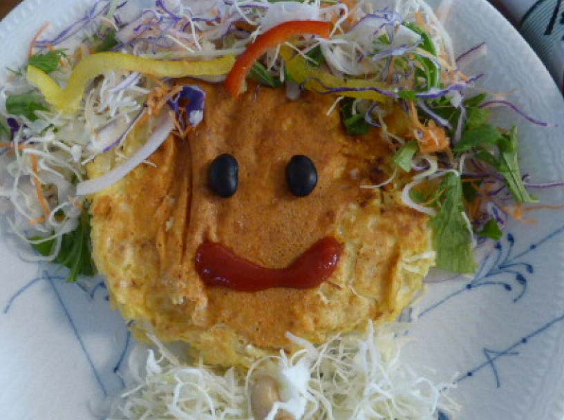 とろける白だしの無水お好み焼きのアレンジ