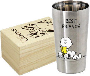 木箱入タンブラー（best friends）