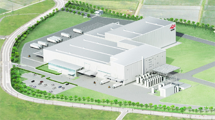 成田工場建設のお知らせ