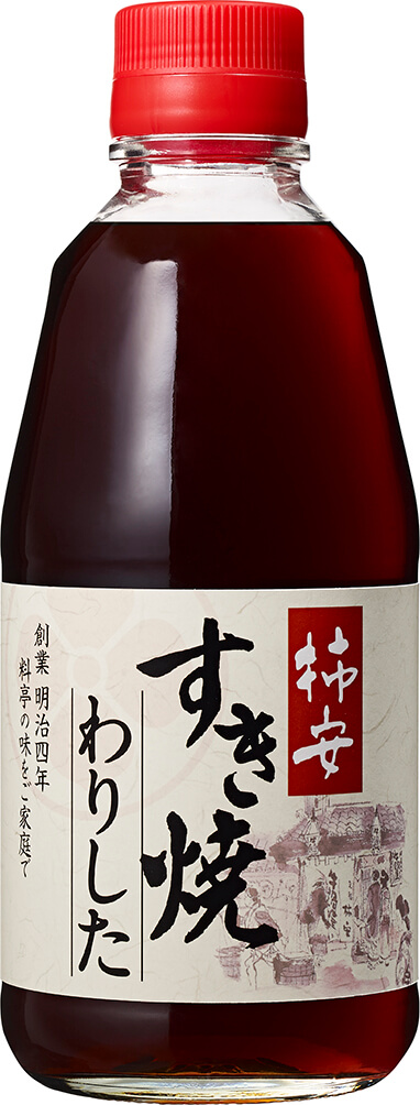 『ヤマサ 柿安 すき焼わりした』360 mℓ壜