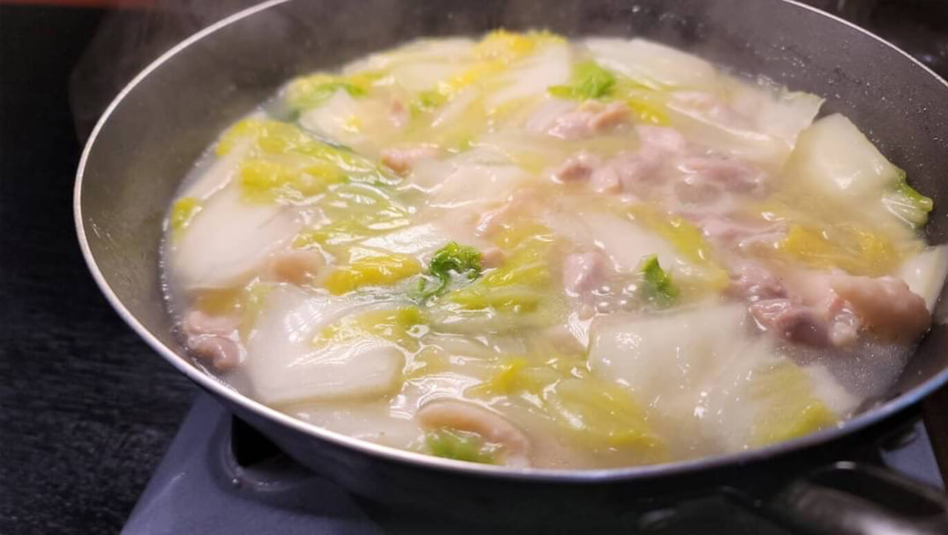 リュウジさんとこれ!うま!!「鶏と白菜だけの白鍋」