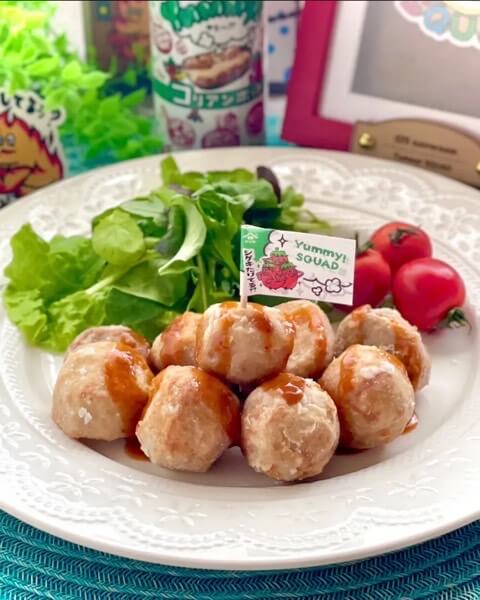 里芋の唐揚げにYummy!コリアンホット