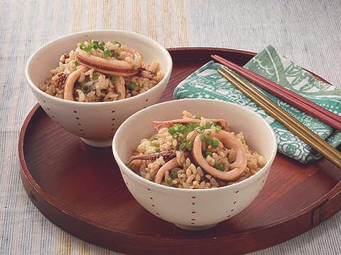 イカ丸ごと！混ぜまぜごはん