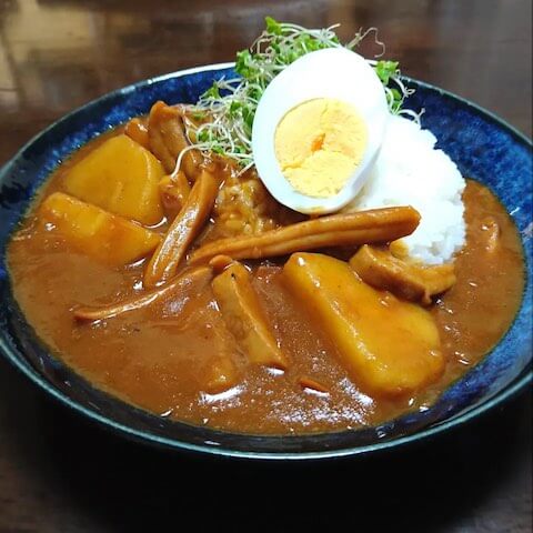 イカじゃがカレー